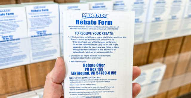 Menards 11% Rebate: What to Know & How to Claim It card image