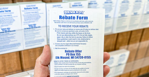 Menards 11% Rebate: How to Claim It - The Krazy Coupon Lady