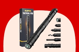 Tactical Multi-Tool Pen, Under $6 With Amazon Promo Code card image