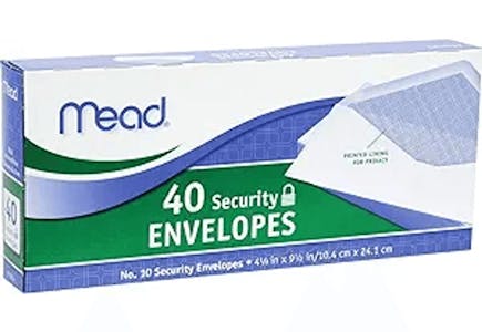 Mead Letter-Size Envelopes