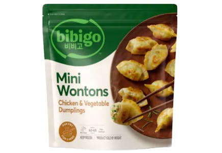2 Bibigo Wontons Bags