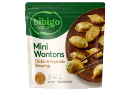 2 Bibigo Wontons Bags