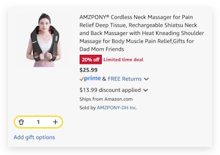 Cordless Neck Massager