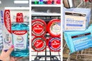 collage image of colgate, old spice, and neutrogena products