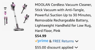 ss cordless vac