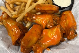 $1 Wednesday Wing Deals At Beef 'O' Brady's, Bertucci's + More card image