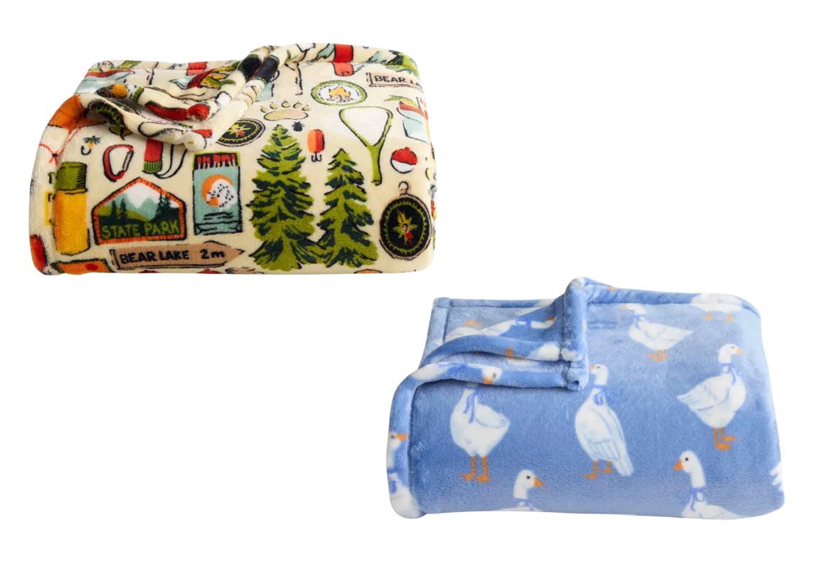 2 The Big One Throw Blankets