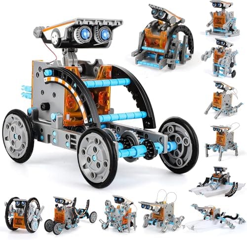 Solar Powered Robot Building Kit