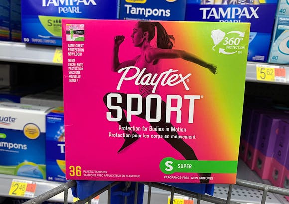 Playtex 32-Count Sport Odor Shield Tampons, as Low as $5.19 on Amazon