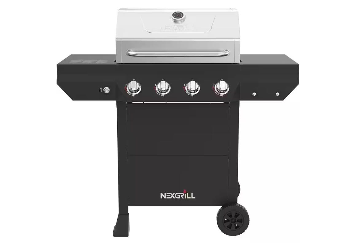4-Burner Propane Gas Grill