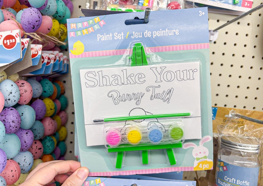 dollar tree bunny tail paint set