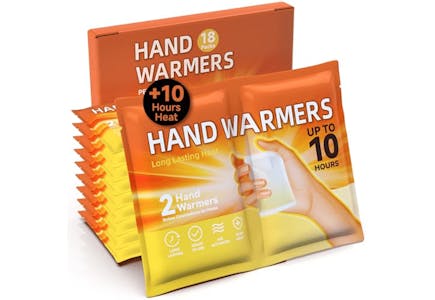 Air-Activated Hand Warmers 18-Pack