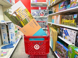 This Bestselling Giant Connect 4 Game Is Only $36 at Target card image