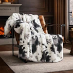 Faux Fur Throw Blanket