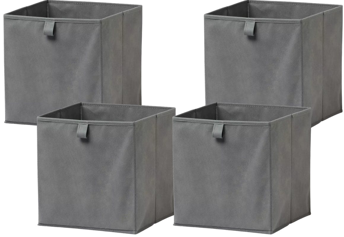 Brightroom Fabric Cube Bin Set