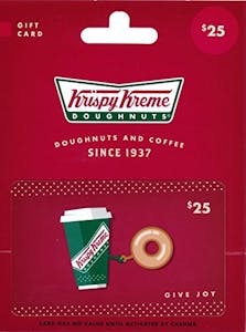 Krispy Kreme $25 Gift Card