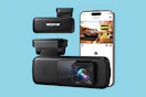 Stock image of the Nexpow Front Dash Cam