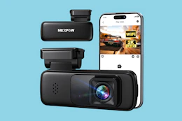 Stock image of the Nexpow Front Dash Cam