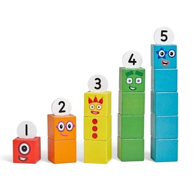 hand2mind Numberblocks Wooden Blocks
