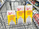 walgreens brand trash bags in cart