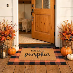Fall Decor Door Mat Combo Set