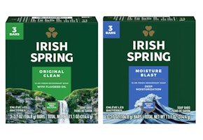 2 Irish Spring Soap Packs