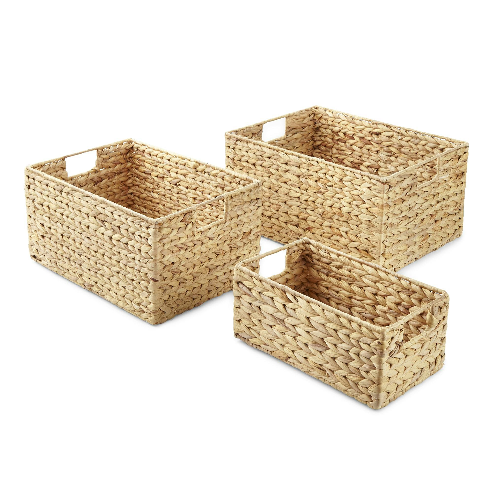 Water Hyacinth Storage Basket