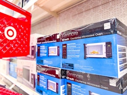 Get a Microwave Oven for $37.99 at Target (This Week Only) card image