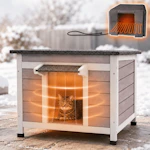 Outdoor Heated Cat House