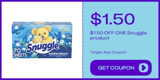 snuggle dryer sheets