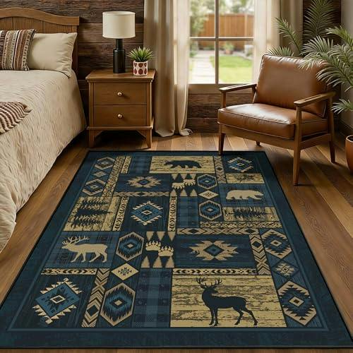 Rustic Cabin Area Rug