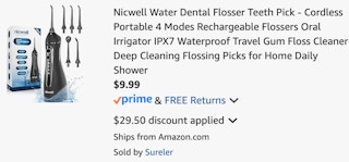 amazon-water-flosser-cart