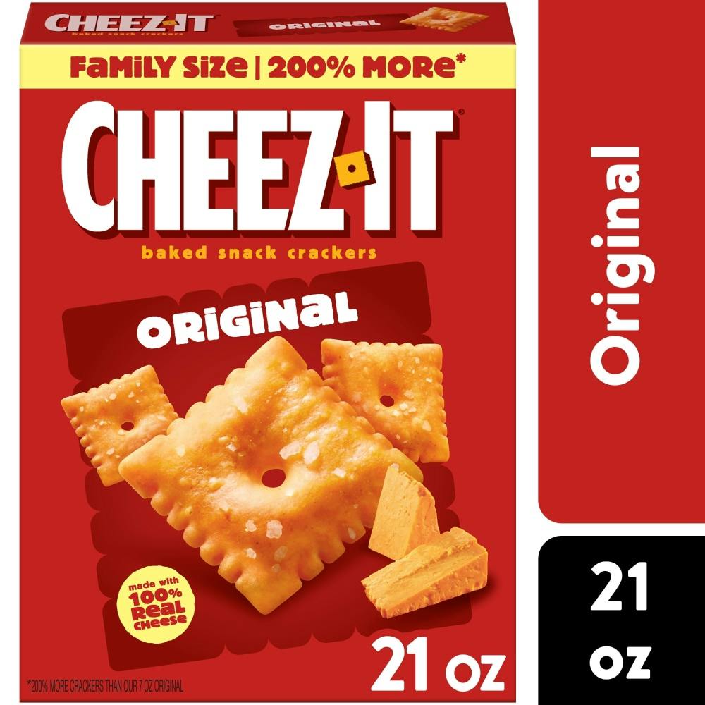 2 Cheez-It Crackers Boxes