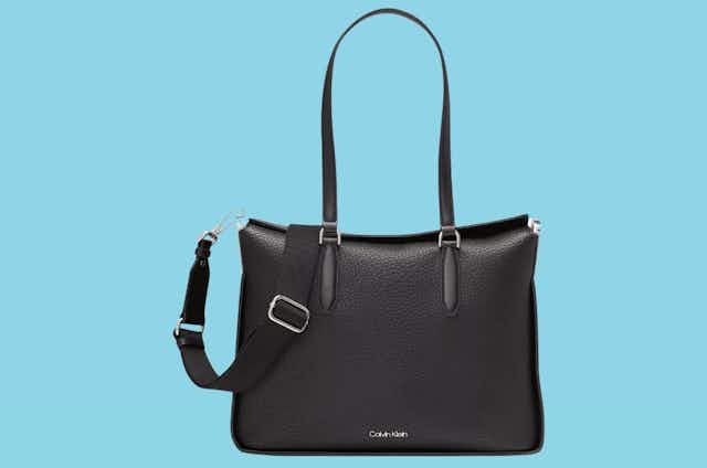 Calvin Klein Convertible Tote Bag, as Low as $79 at Macy's (Reg. $198) card image