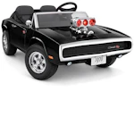 2-Seater Dodge Charger Ride-On Car