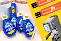 amazon items on a split screen