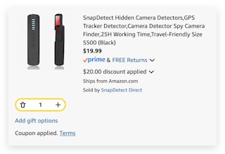 Hidden Camera Detectors