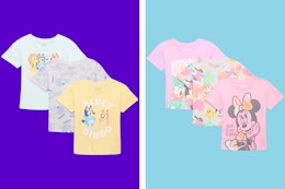 3 Toddler Graphic Tees for as Low as $9? Only at Walmart (Bluey and More) card image