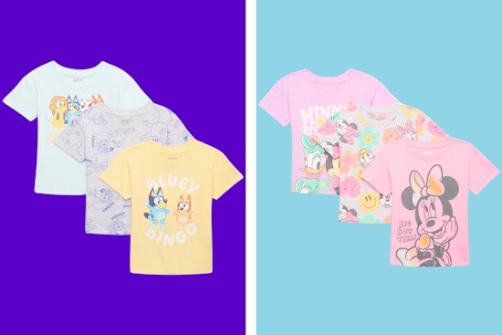3 Toddler Graphic Tees for as Low as $9? Only at Walmart (Bluey and More)