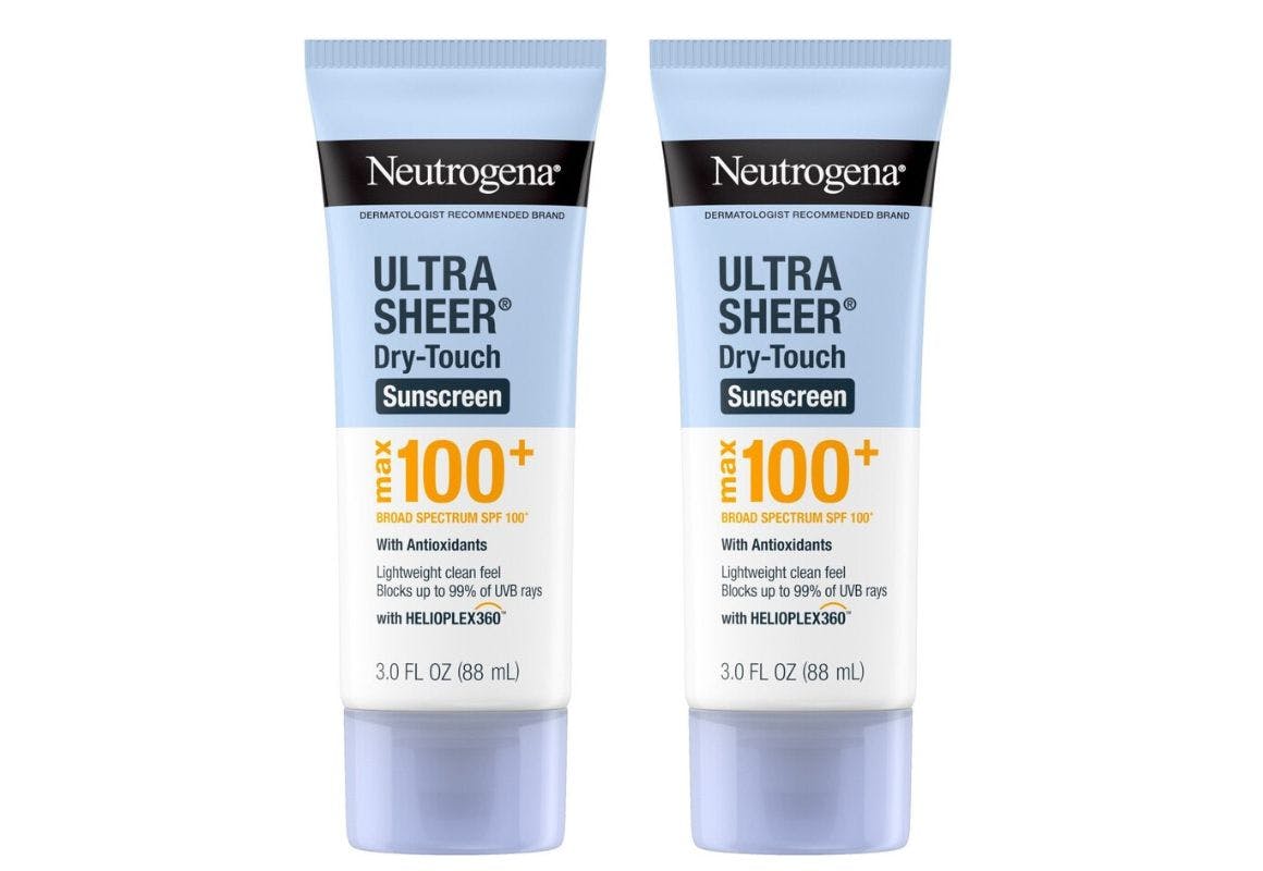 2 Neutrogena Sunscreens