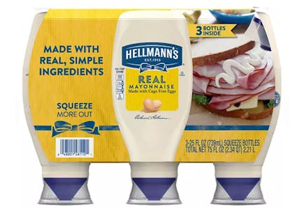 Hellmann's Mayonnaise 3-Pack
