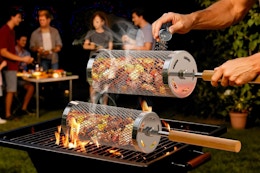 Rolling grill baskets B0GJCV91HJ