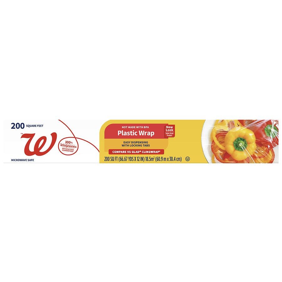 2 Walgreens Plastic Wrap Boxes