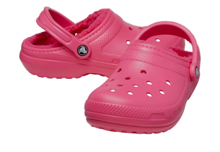 Crocs Adult's Fleece-Lined Clogs