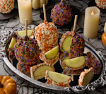 8 Halloween Caramel Apples