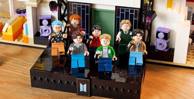 The BTS Dynamite Lego Set Is Finally Here — But It's Pricey card image