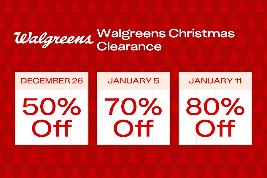 Walgreens Christmas Clearance