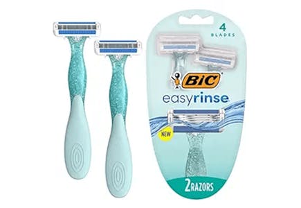 Bic EasyRinse Razors