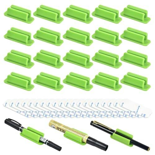 Adhesive Pen & Pencil Holders 20-Pack