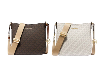Michael Kors Logo Messenger Bag